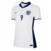 Camiseta Inglaterra Harry Kane #9 Primera Equipación para mujer Eurocopa 2024 manga corta